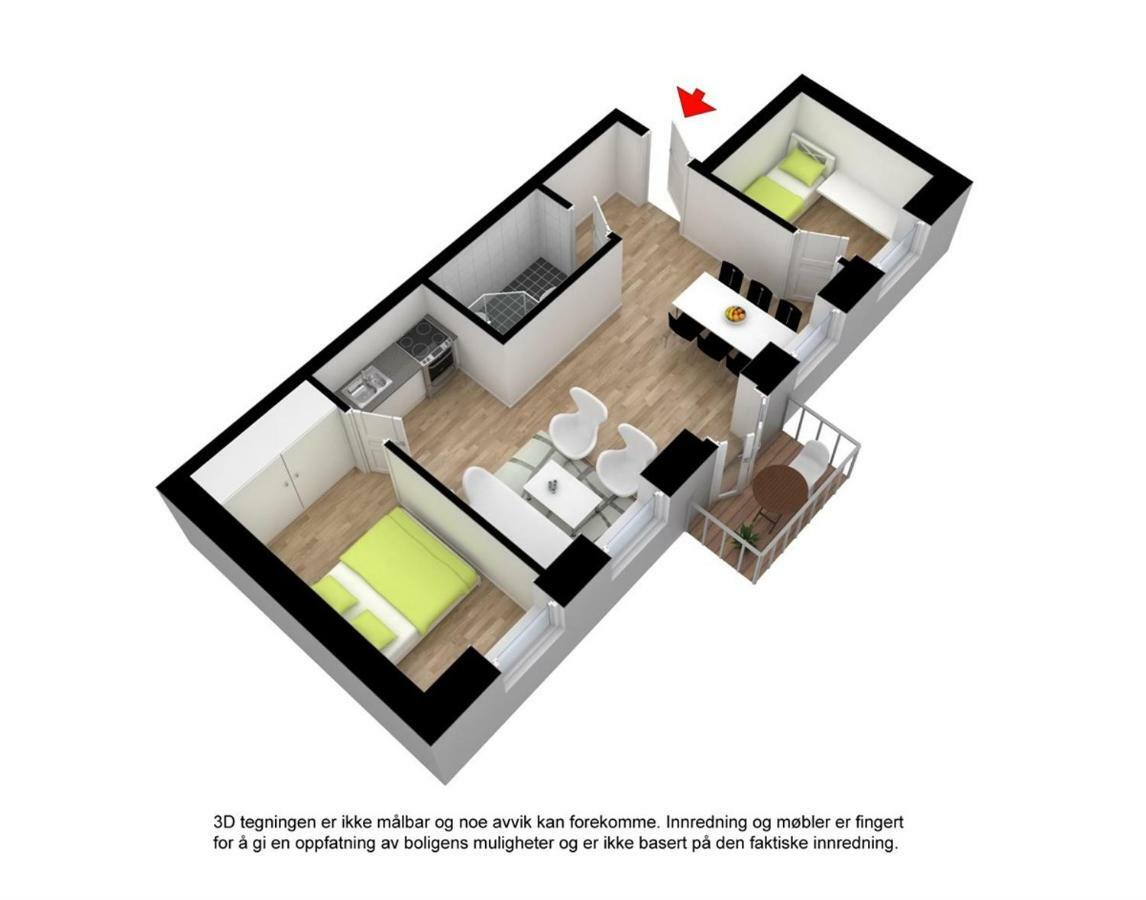 Modern Apartment In City Centre Μπέργκεν Εξωτερικό φωτογραφία